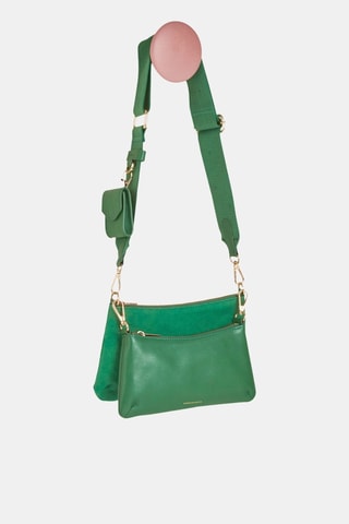 sac bandoulière en cuir Alio - Vert