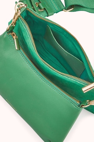 sac bandoulière en cuir Alio - Vert