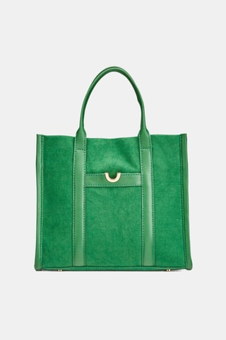 Sac à main en cuir Arimi - Vert