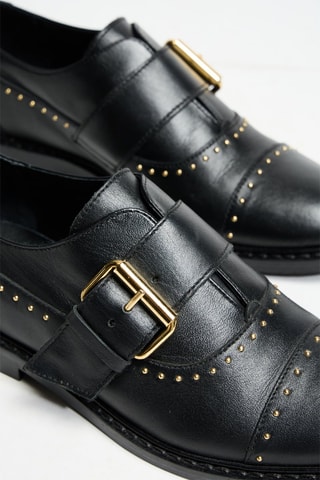 Derbys en cuir Elior - Noir