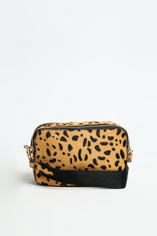 Sac bandoulière en cuir Abri - Marron