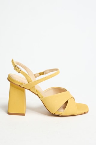 Sandales compensées Zalila - Jaune