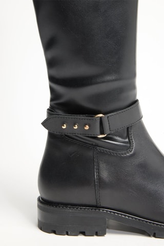 Bottes en cuir Kadini - Noir