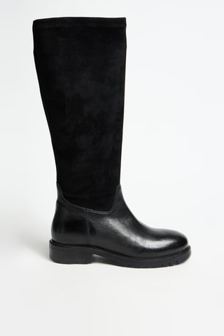 Bottes en cuir Kady - Noir