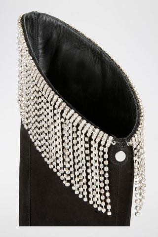 Bottes en cuir Olala - Noir