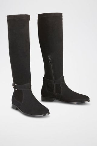 Bottes en nubuck Keila - Noir