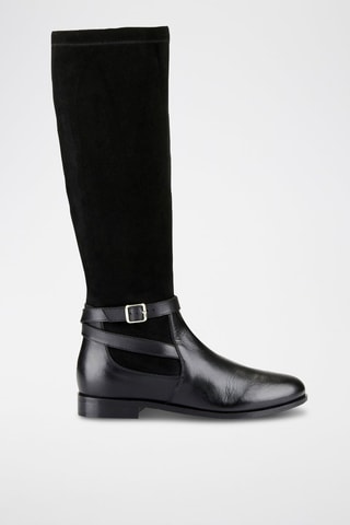 Bottes en cuir Kemila - Noir