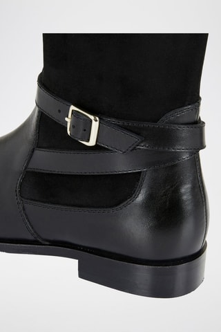 Bottes en cuir Kemila - Noir