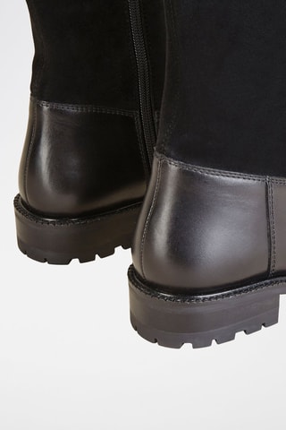 Bottes en cuir Kerina - Noir
