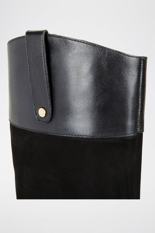 Bottes en cuir Remia - Noir