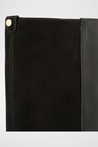 Bottes en cuir Rabea - Noir