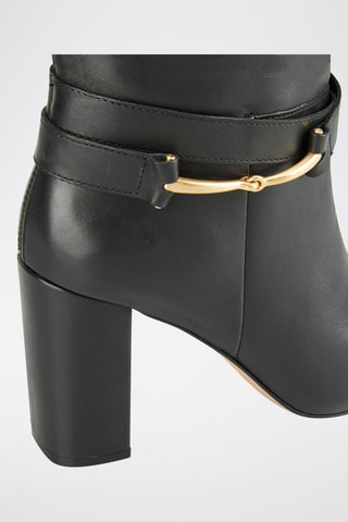 Bottes en cuir Raby - Noir