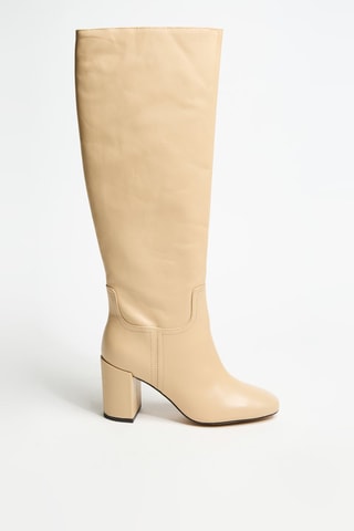 Bottes en cuir Romina - Beige