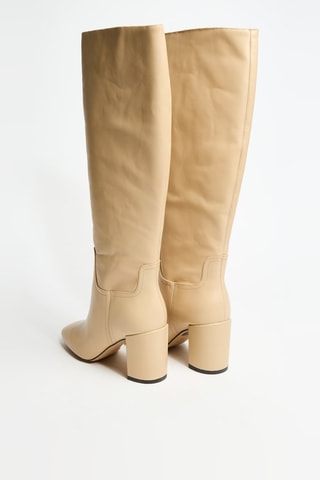 Bottes en cuir Romina - Beige