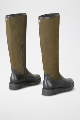 Bottes en cuir Zoia - Vert