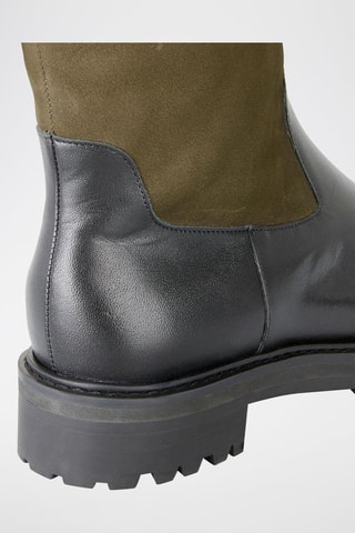 Bottes en cuir Zoia - Vert
