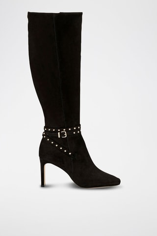 Bottes en cuir Zomina - Noir