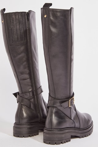 Bottes en cuir Fabae - Noir