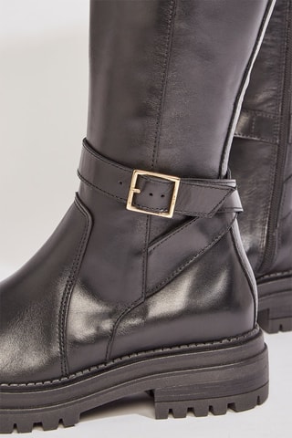 Bottes en cuir Fabae - Noir