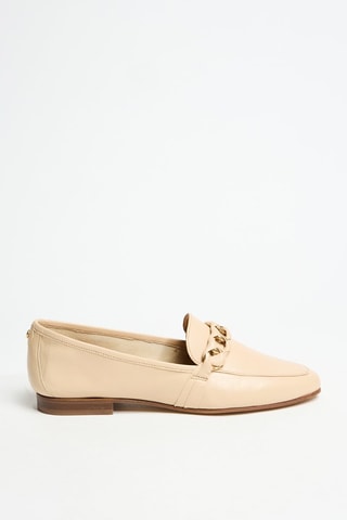 Mocassins en cuir Vanet - Nude