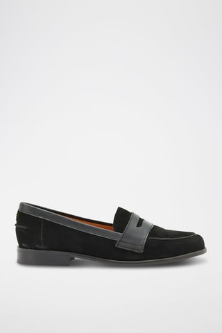 Mocassins en cuir Valala - Noir