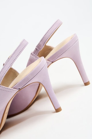 Escarpins en cuir Zala - Lilas