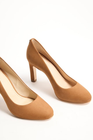 Escarpins en cuir Zaina - Marron