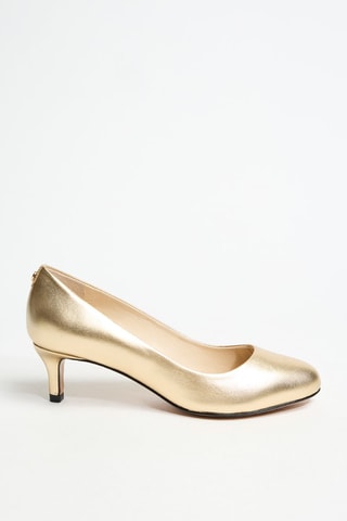 Escarpins vernis en cuir Zelie - Doré