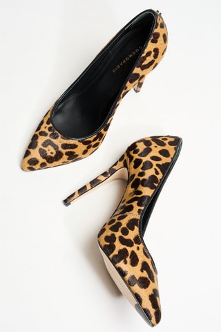 Escarpins en cuir Jissia - Marron