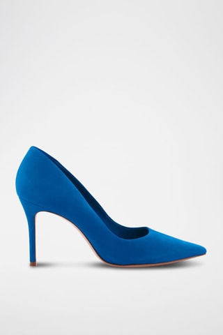 Escarpins en cuir Abelina - Bleu