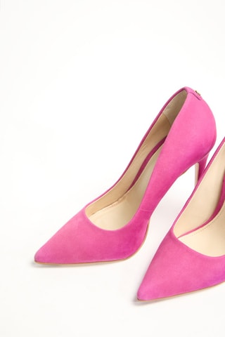Escarpins en cuir Aelia - Fuchsia