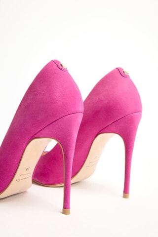 Escarpins en cuir Aelia - Fuchsia