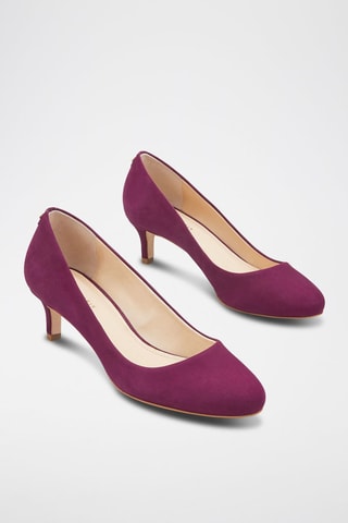 Escarpins en cuir Zelie - Violet