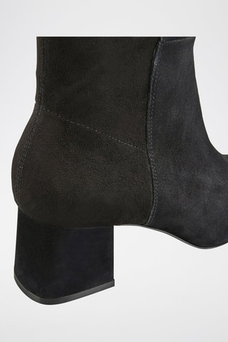 Cuissardes en cuir Remilia - Noir