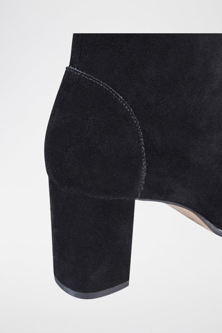 Cuissardes en nubuck - Noir
