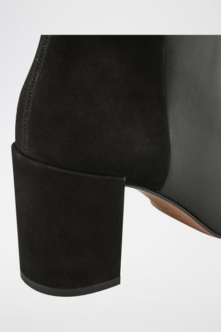 Bottines en cuir Rosas - Noir