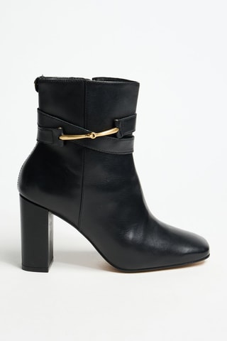 Bottines en cuir Raby - Noir