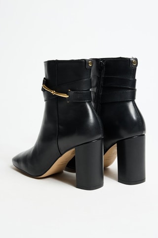 Bottines en cuir Raby - Noir