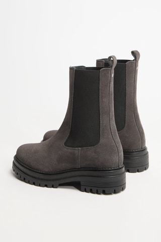 Bottines en cuir Felici - Gris