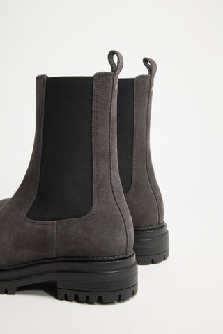 Bottines en cuir Felici - Gris