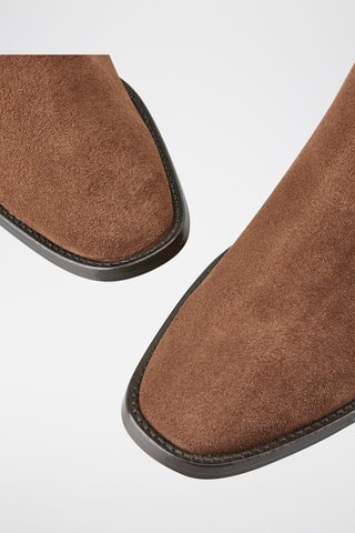 Bottines en cuir Fina - Marron