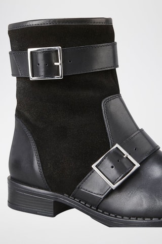 Bottines en nubuck Finai - Noir