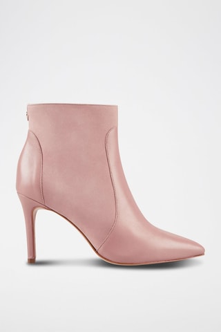 Bottines en cuir Zelma - Rose