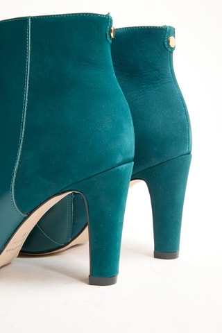 Bottines en cuir Zeloa - Vert