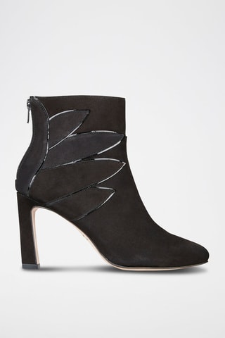 Bottines en cuir Zika - Noir