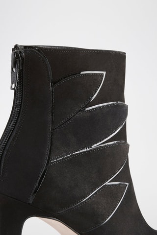 Bottines en cuir Zika - Noir