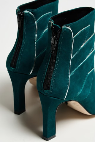 Bottines en cuir Zika - Vert