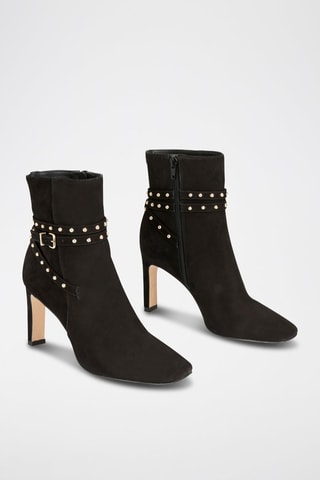Bottines en cuir Zomana - Noir