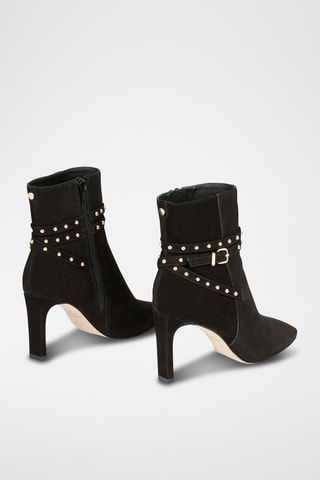 Bottines en cuir Zomana - Noir