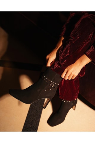 Bottines en cuir Zomana - Noir